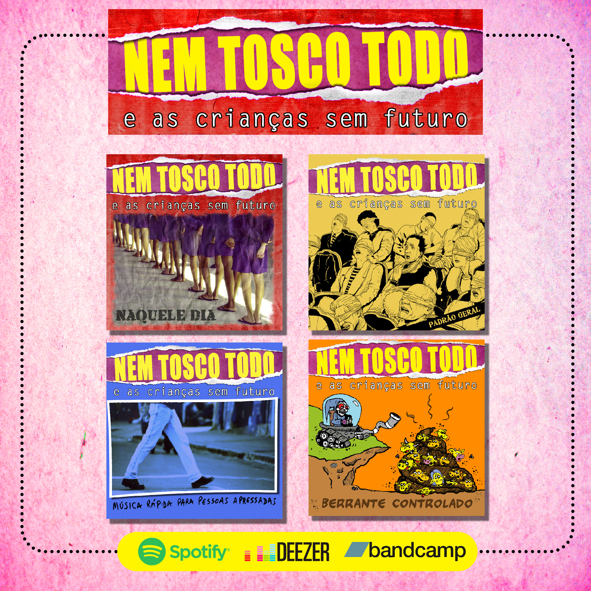 Capa de Nem Tosco Todo e as Crianças Sem Futuro